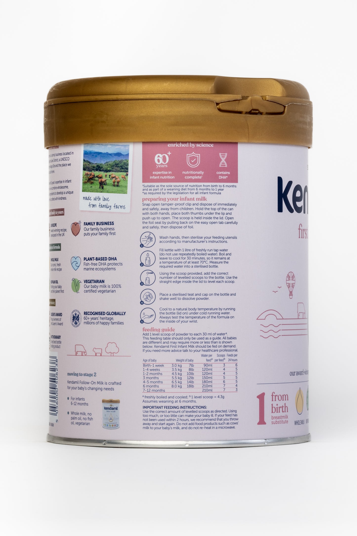 Kendamil Classic Infant Formula - Stage 1