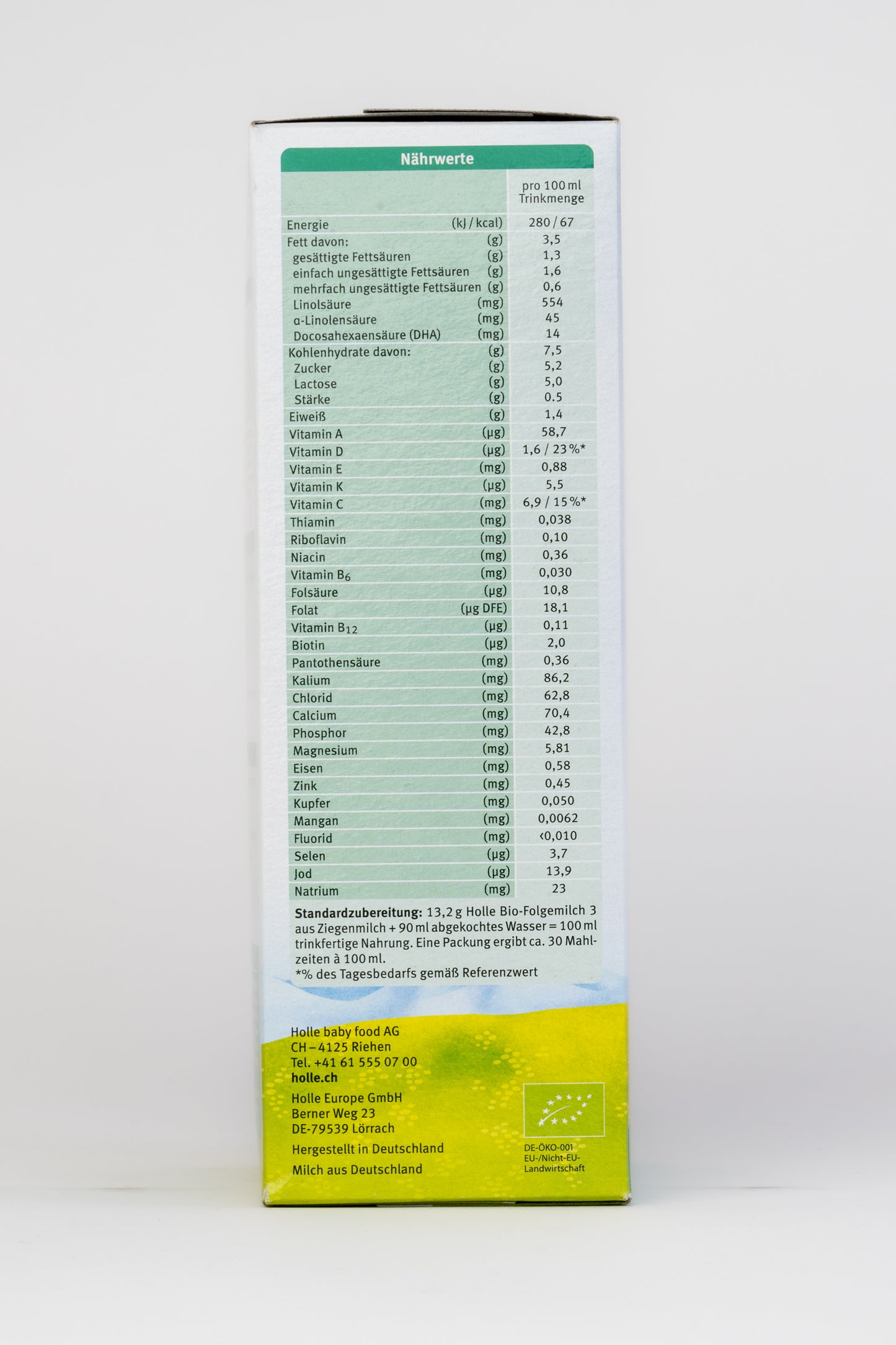 Holle Organic Goat Formula - Stage 3