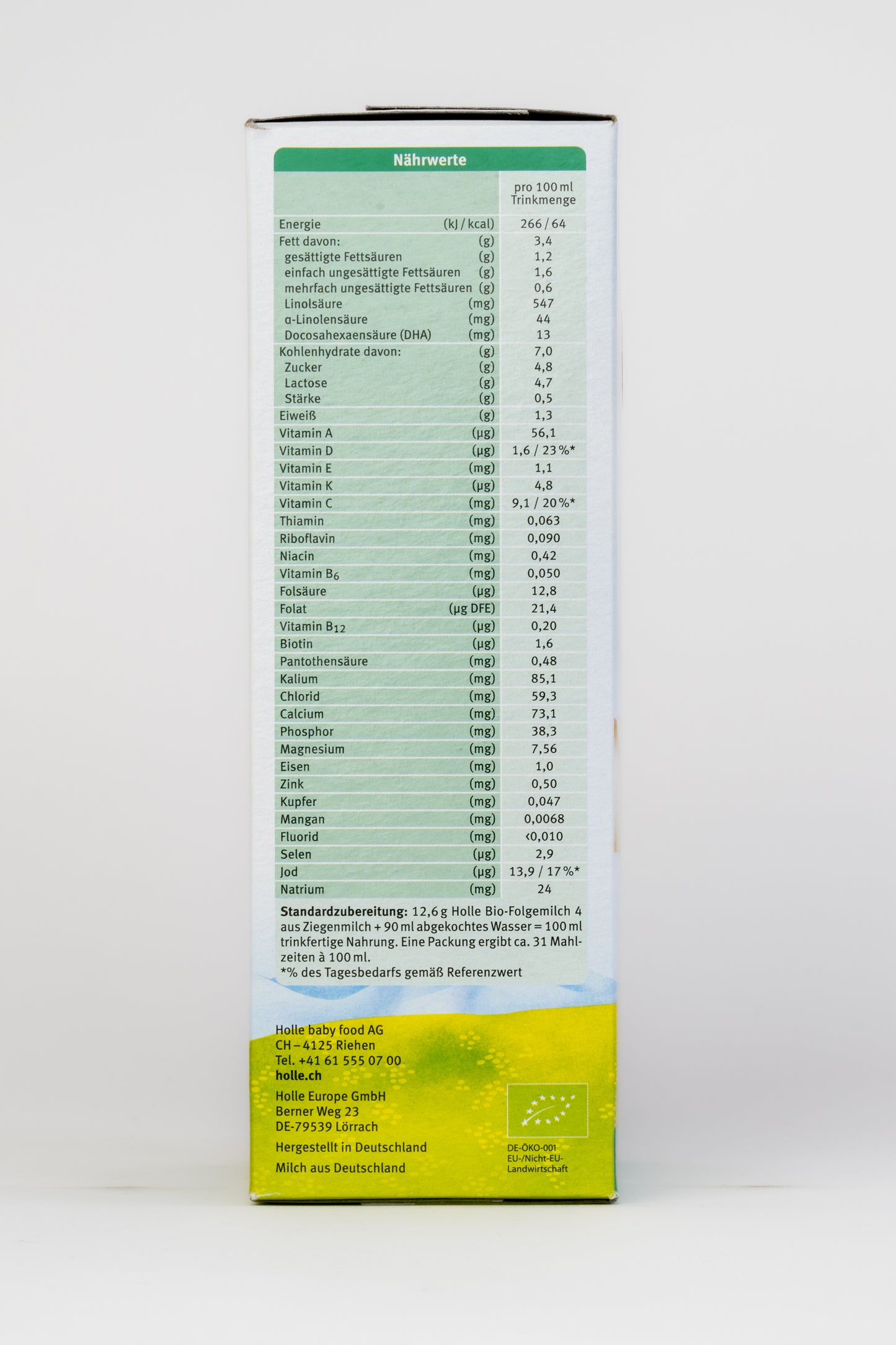 Holle Organic Goat Formula - Stage 4