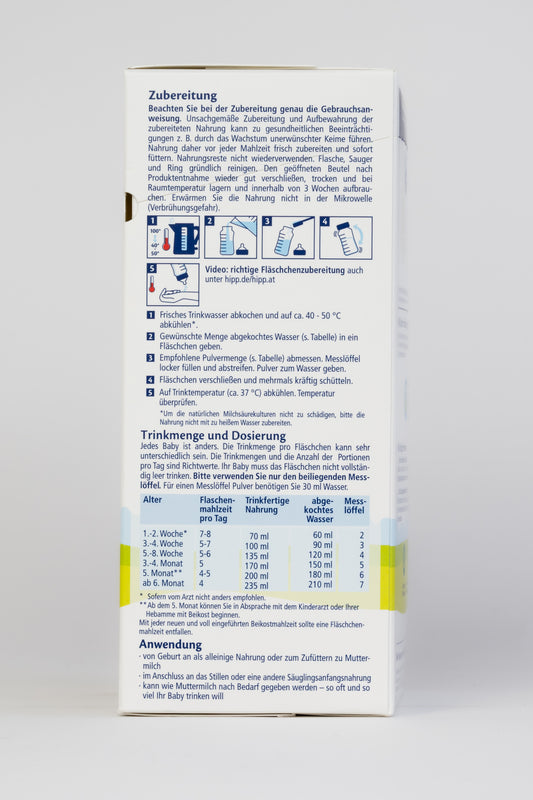 HiPP Organic Baby Formula - Stage 1