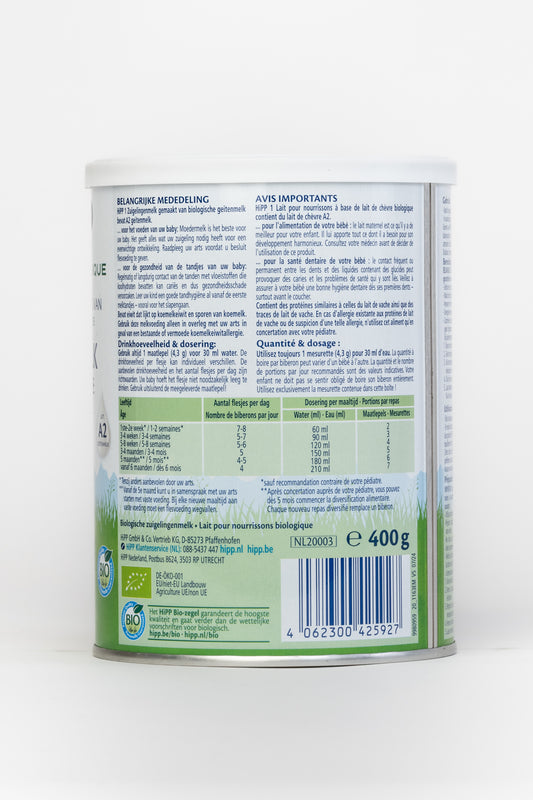 HiPP Dutch Goat Formula - Stage 1