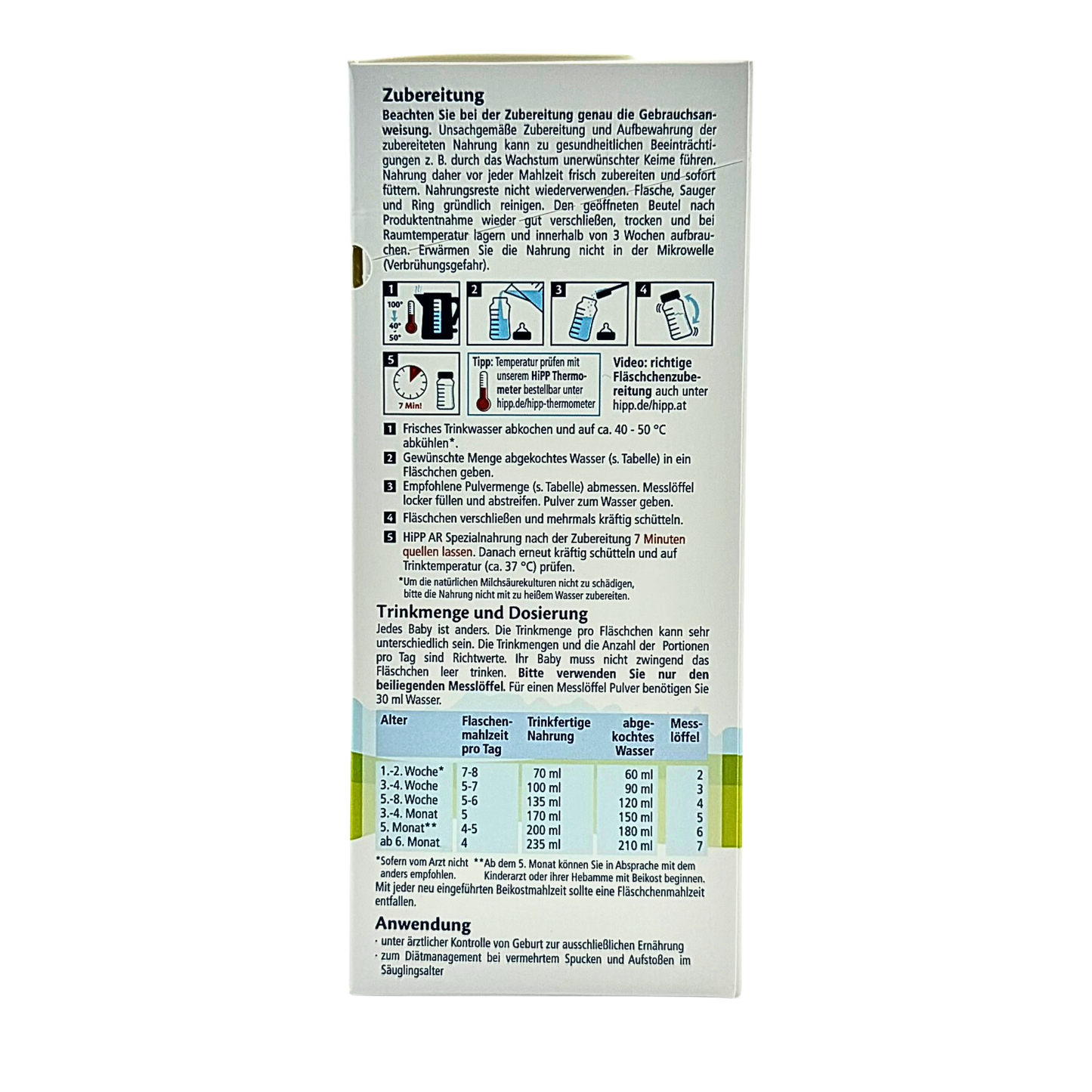 HiPP Anti Reflux Formula - All Stages