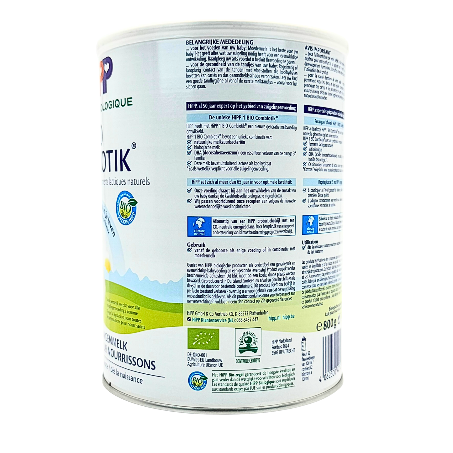 HiPP Dutch Organic Formula - Stage 1