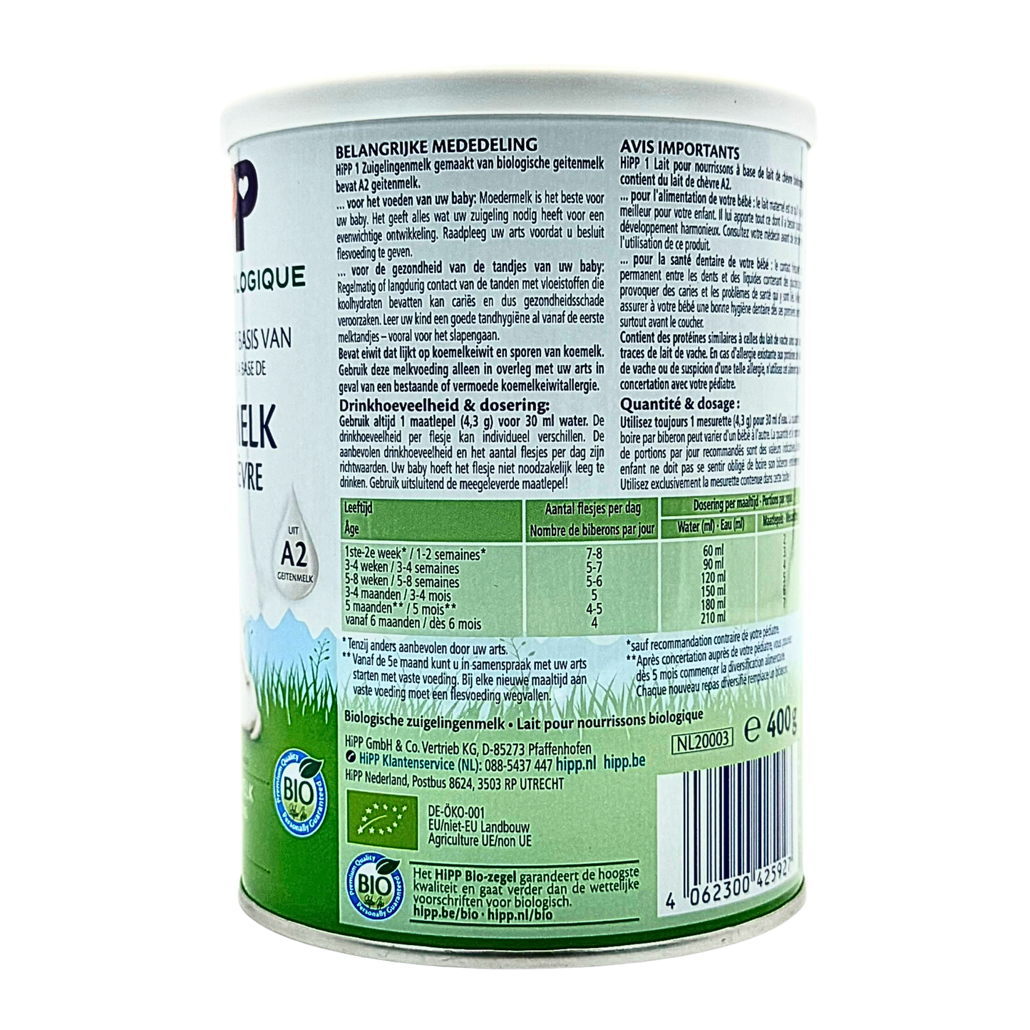 HiPP Dutch Goat Formula - Stage 1