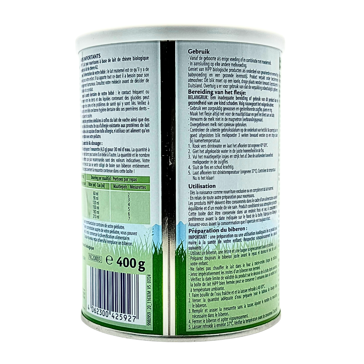 HiPP Dutch Goat Formula - Stage 1