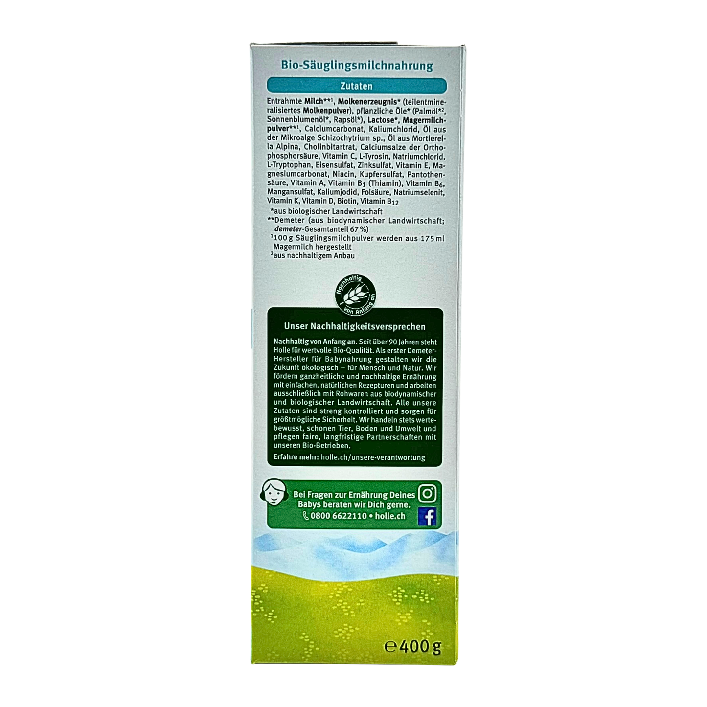 Holle Organic Baby Formula - Stage 1