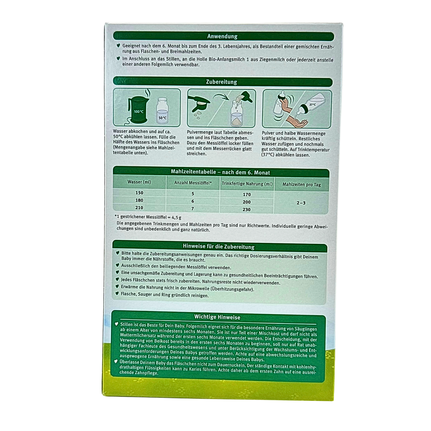 Holle Organic Goat Formula - Stage 2