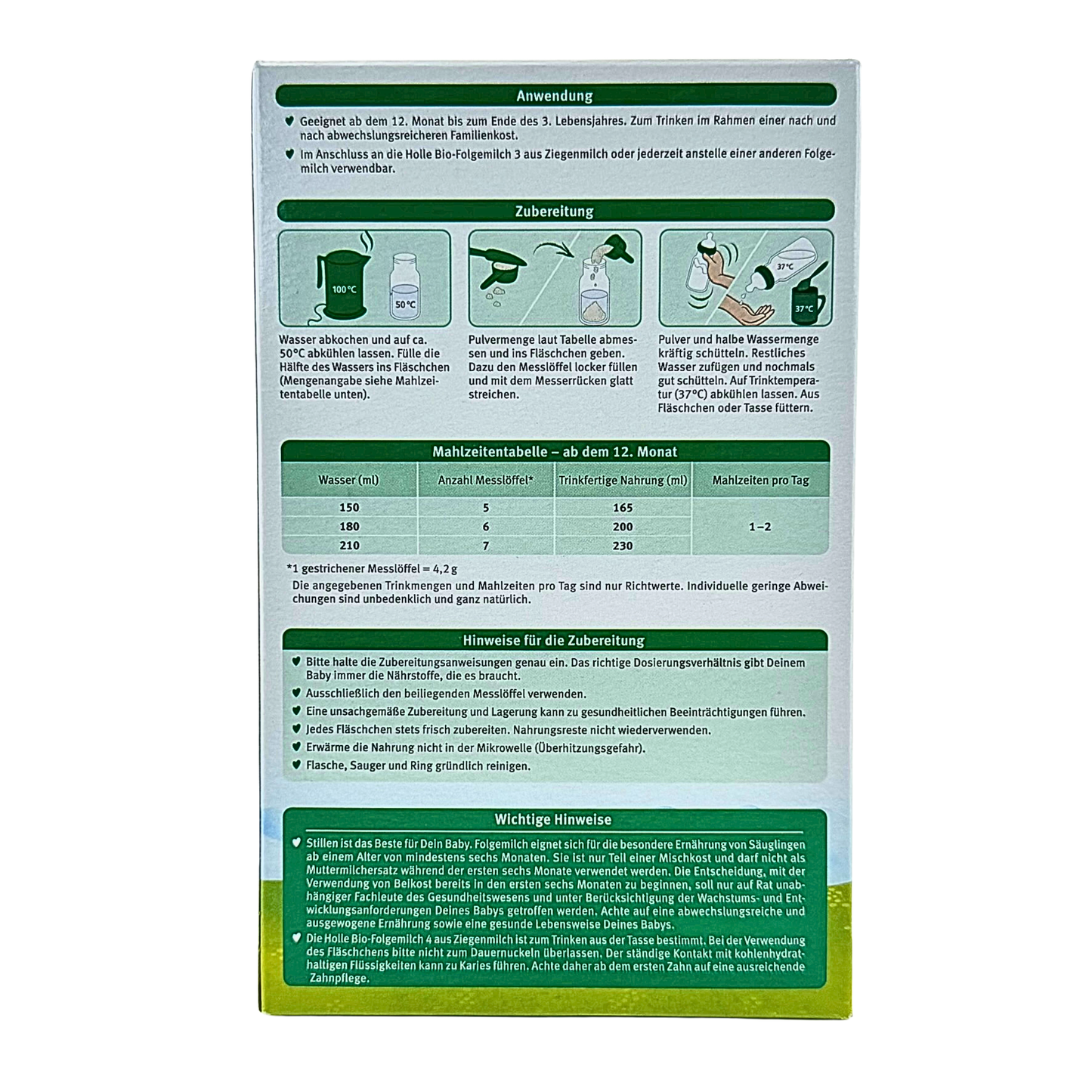 Holle Organic Goat Formula - Stage 4