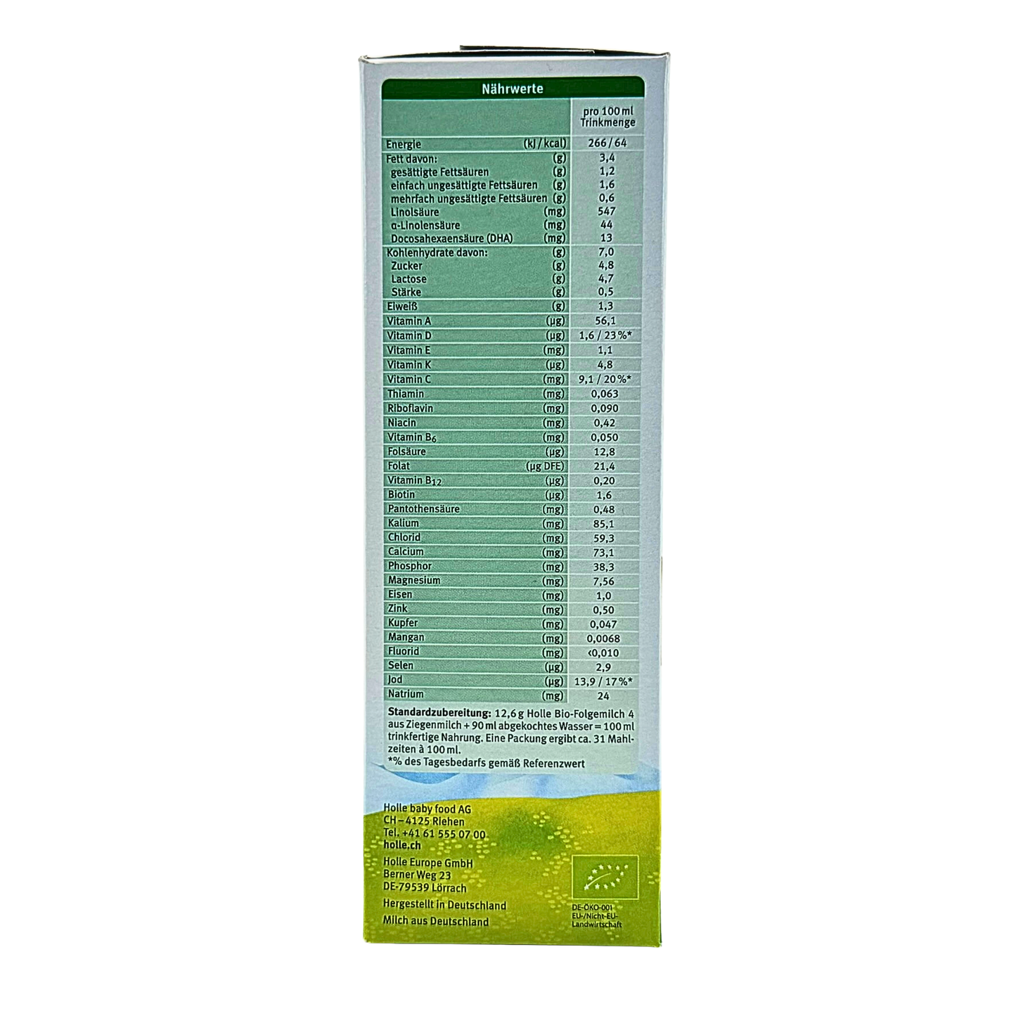 Holle Organic Goat Formula - Stage 4