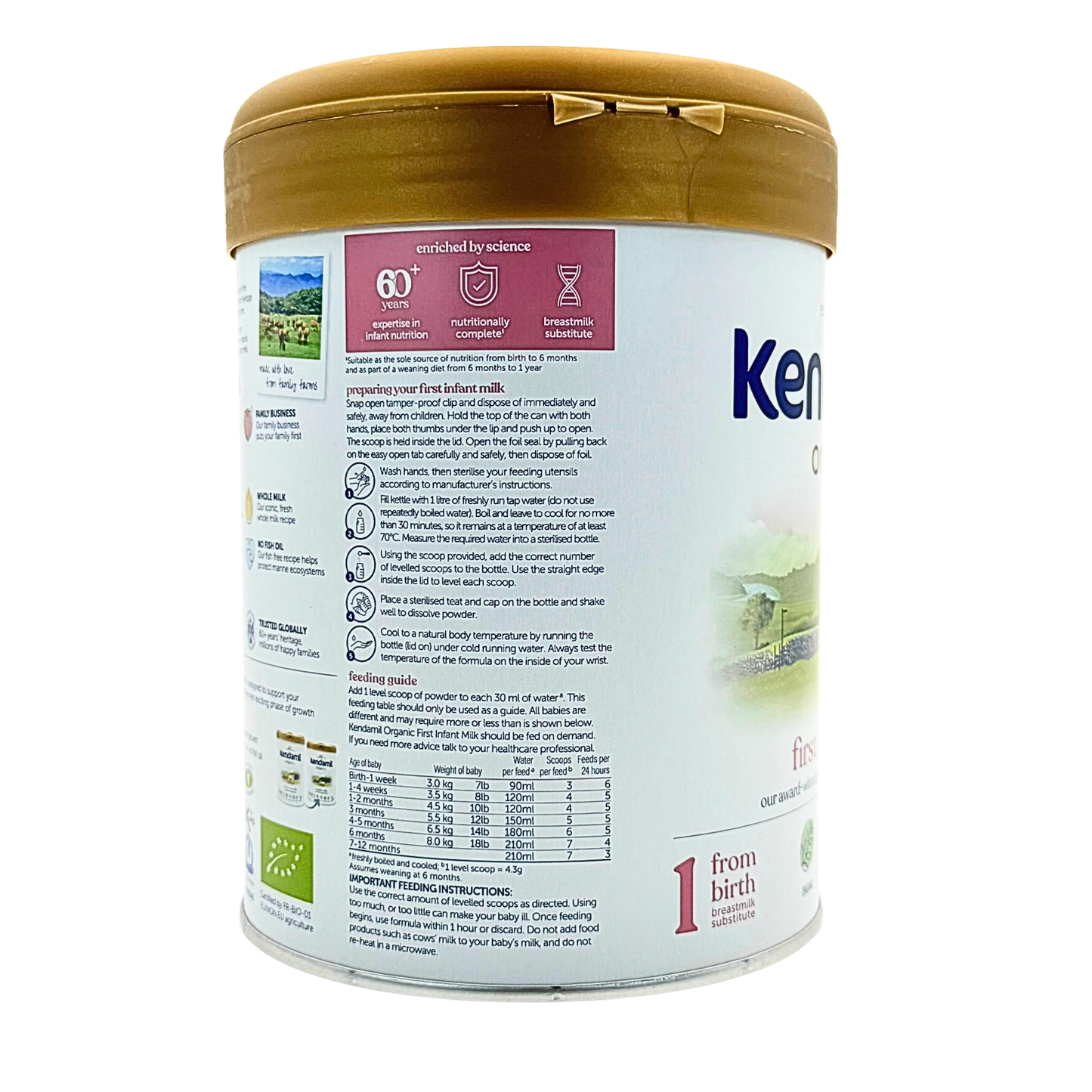 Kendamil Organic Formula - Stage 1