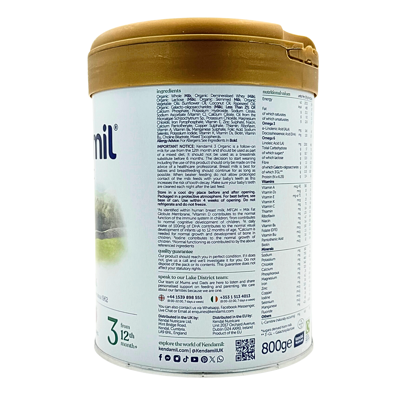Kendamil Organic Formula - Stage 3