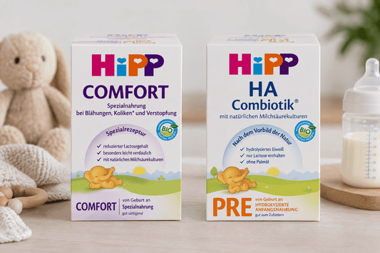 HiPP Comfort vs HiPP HA Formula: What's the Difference? - Organic Formula Europe