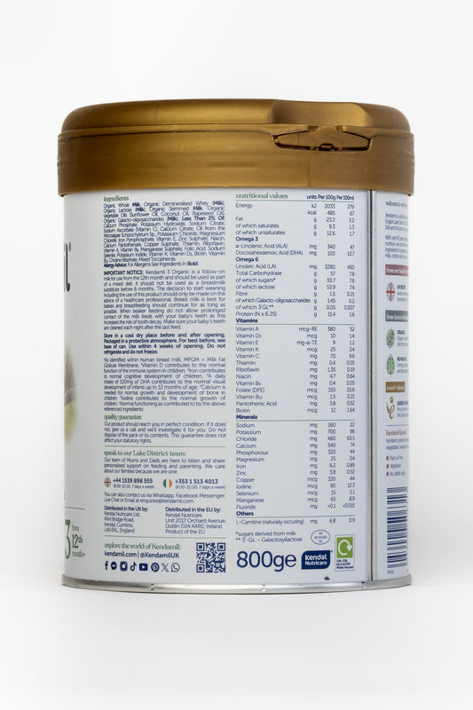 Kendamil Organic Formula - Stage 3