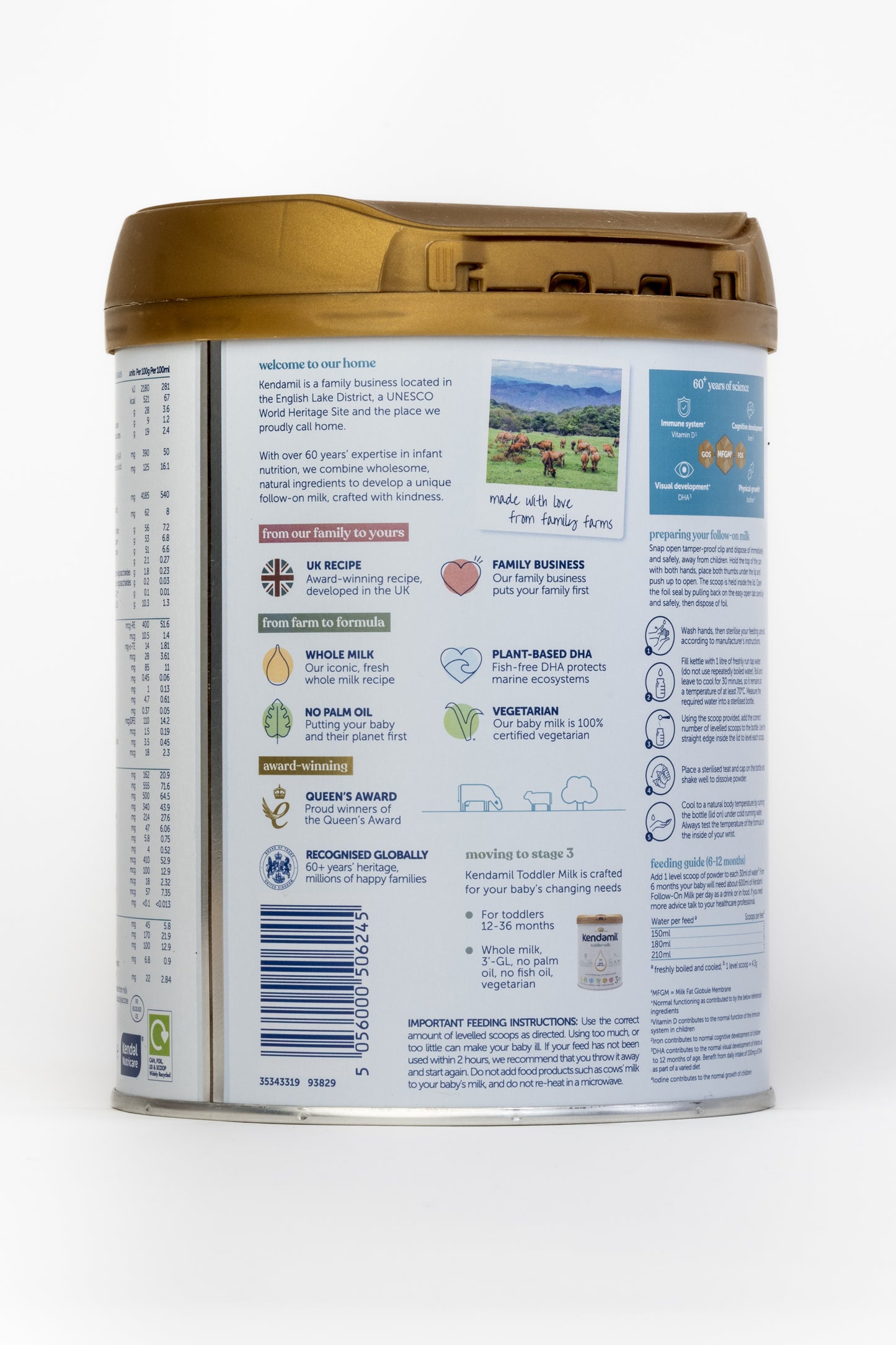 Kendamil Classic Follow-On Formula - Stage 2