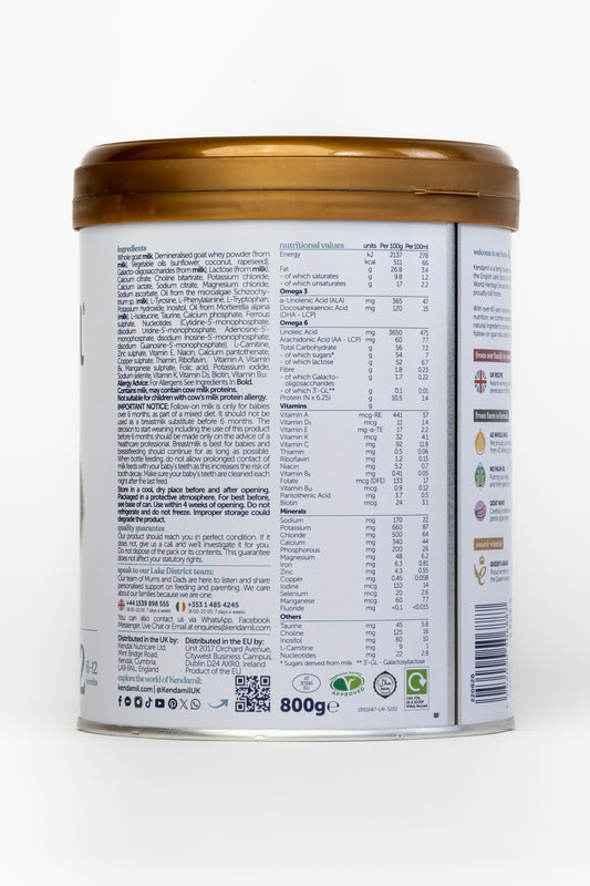 Kendamil Goat Formula - Stage 2