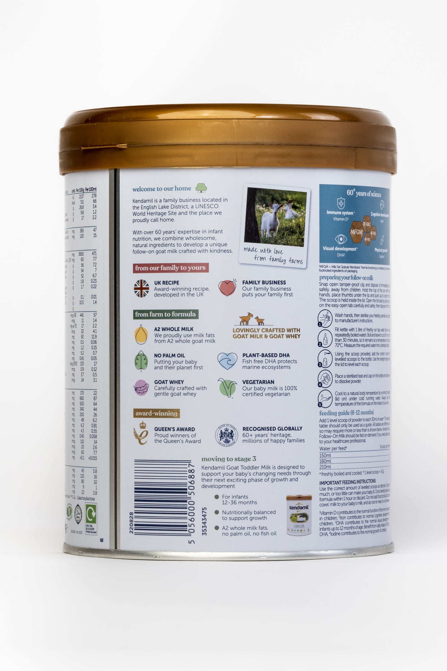 Kendamil Goat Formula - Stage 2