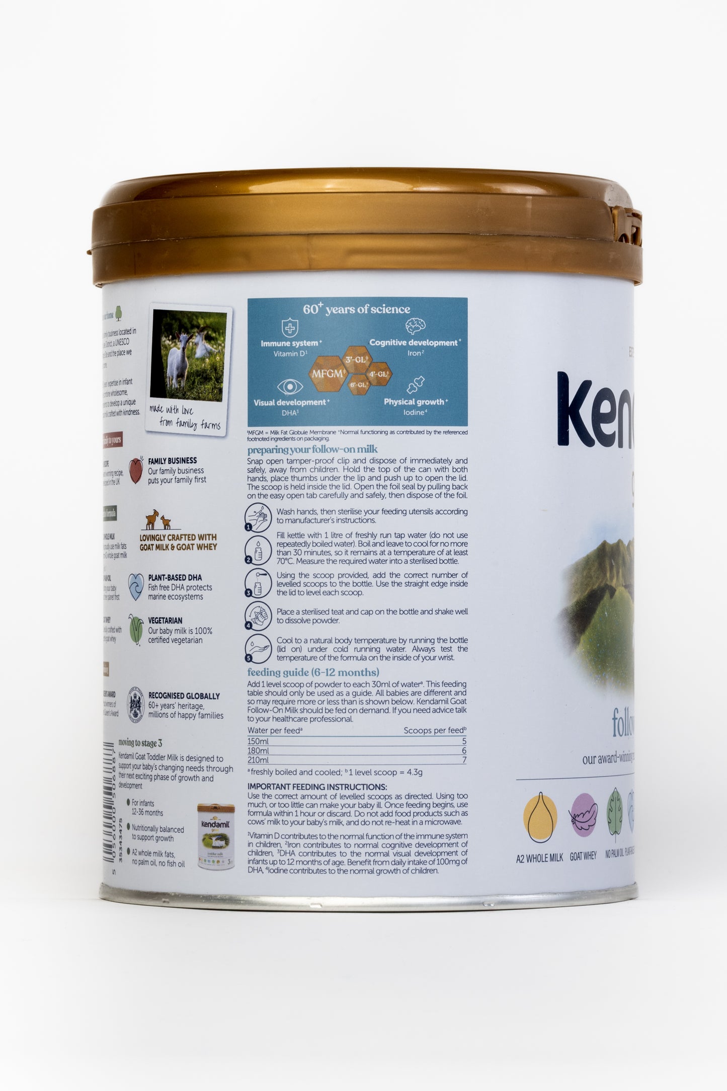 Kendamil Goat Formula - Stage 2