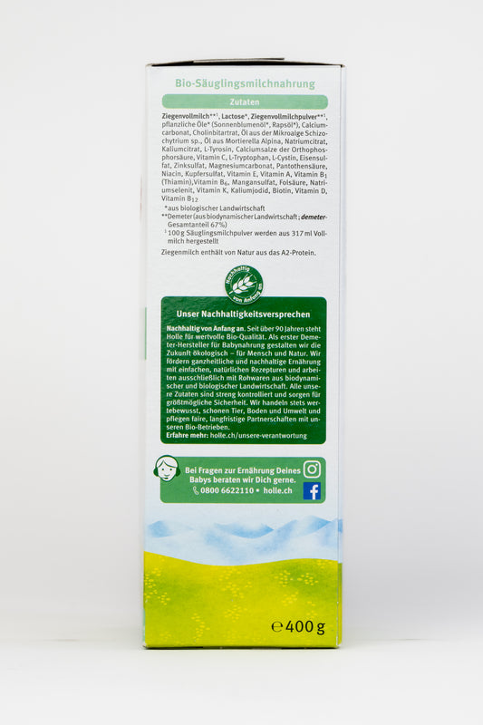 Holle Organic Goat Formula - Stage 1