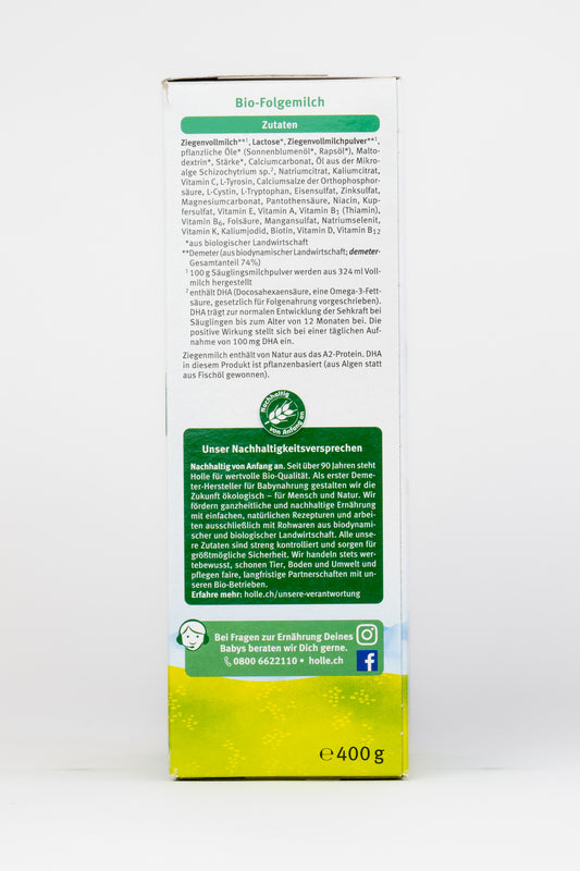 Holle Organic Goat Formula - Stage 2