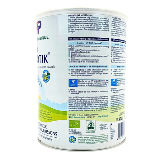 HiPP Dutch Organic Formula - Stage 1