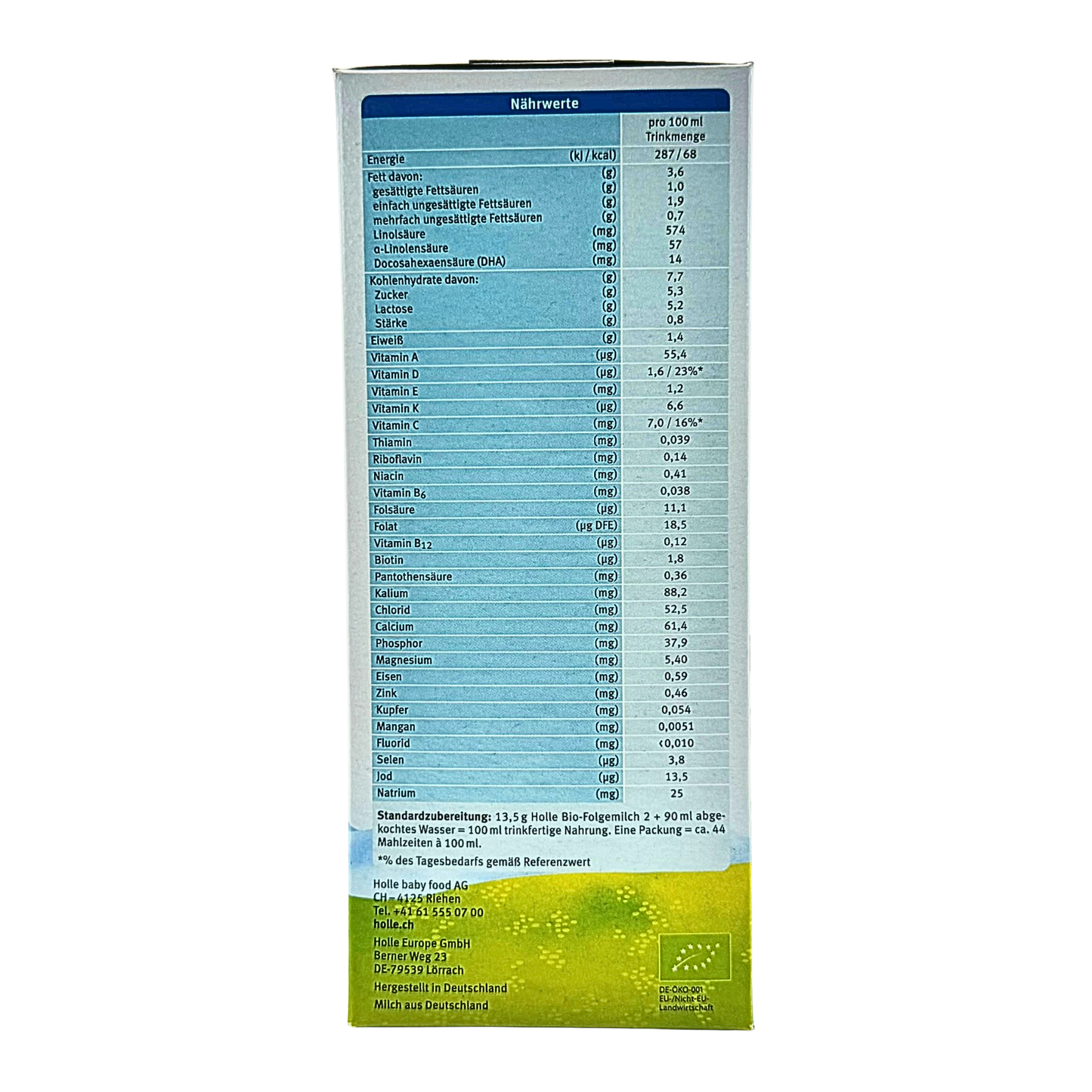 Holle Organic Baby Formula - Stage 2