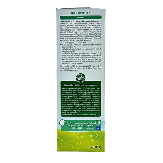 Holle Organic Goat Formula - Stage 3