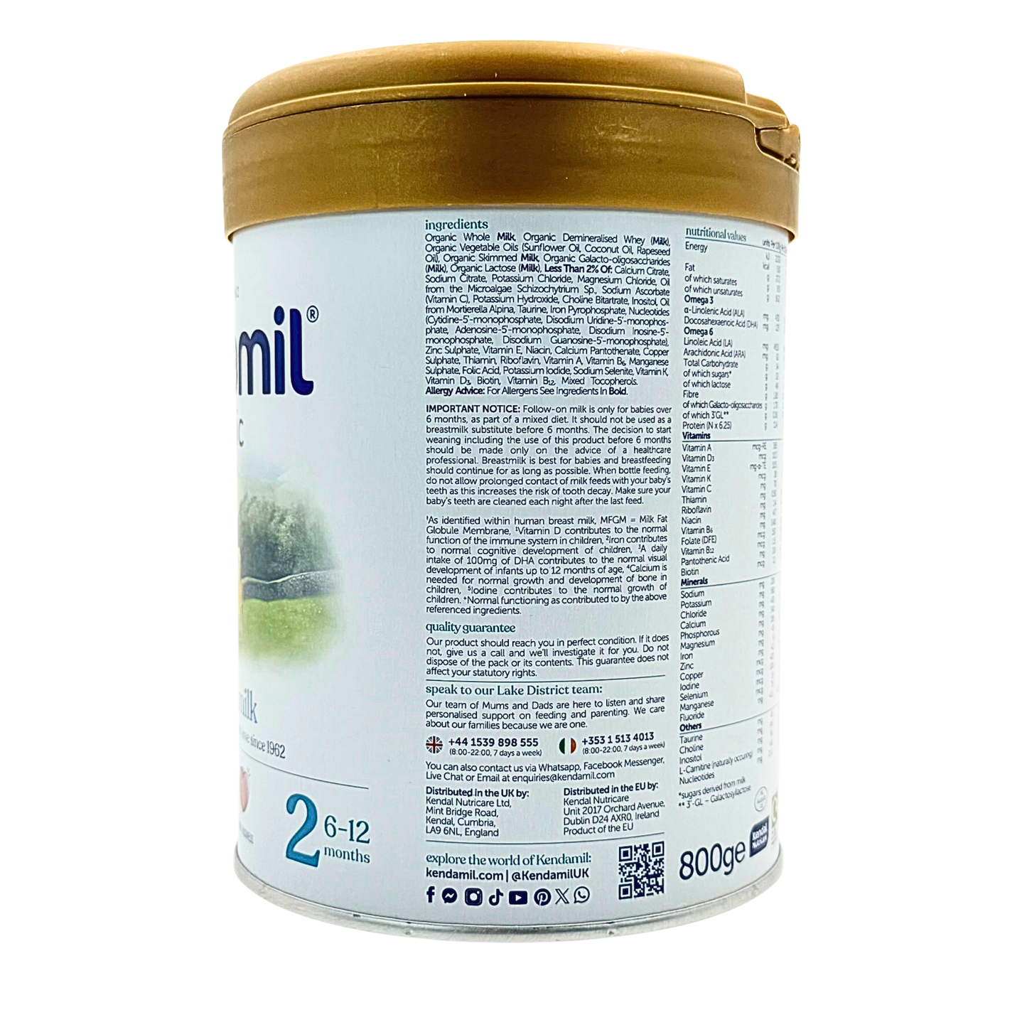 Kendamil Organic Formula - Stage 2