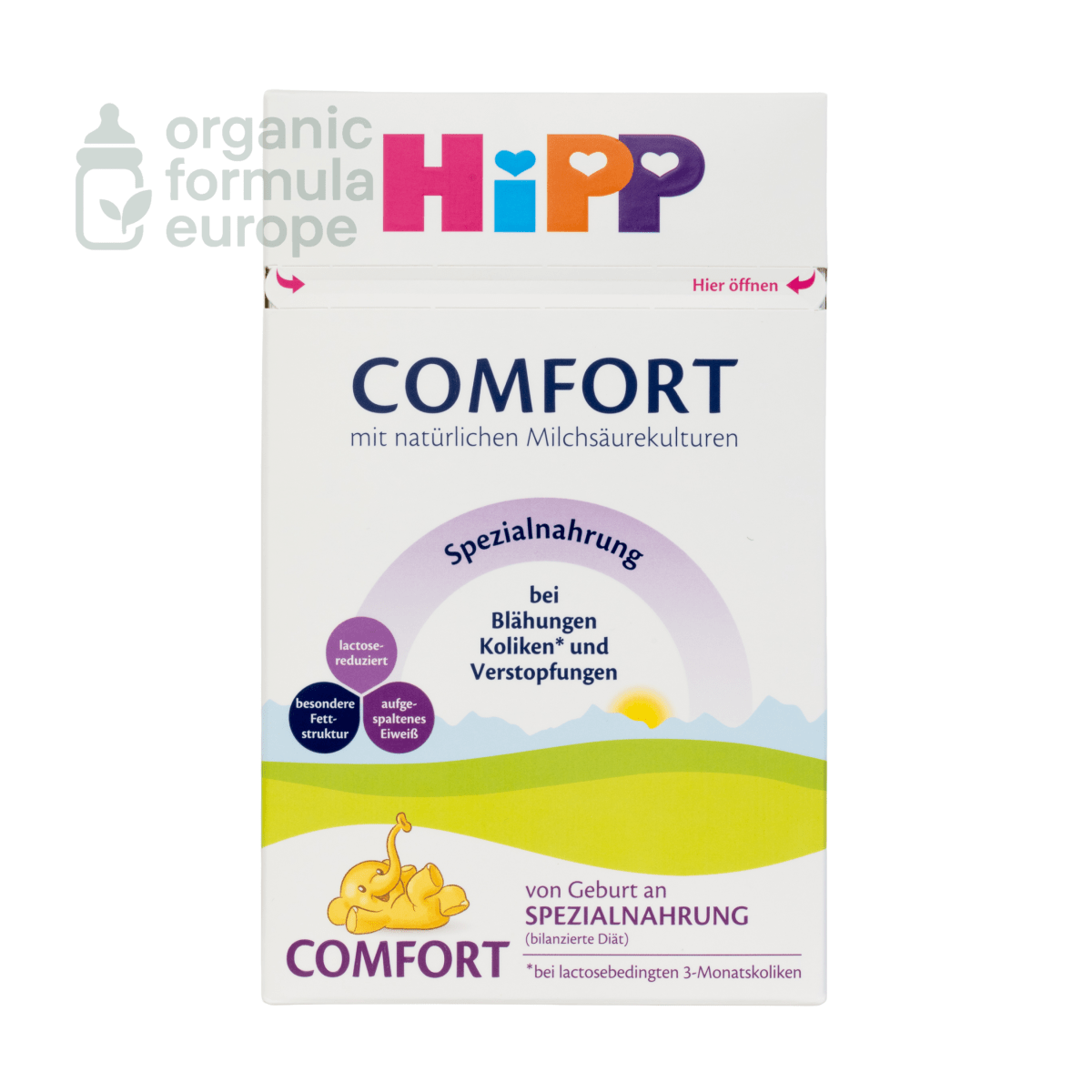 HiPP Comfort Formula - All Stages - Organic Formula Europe