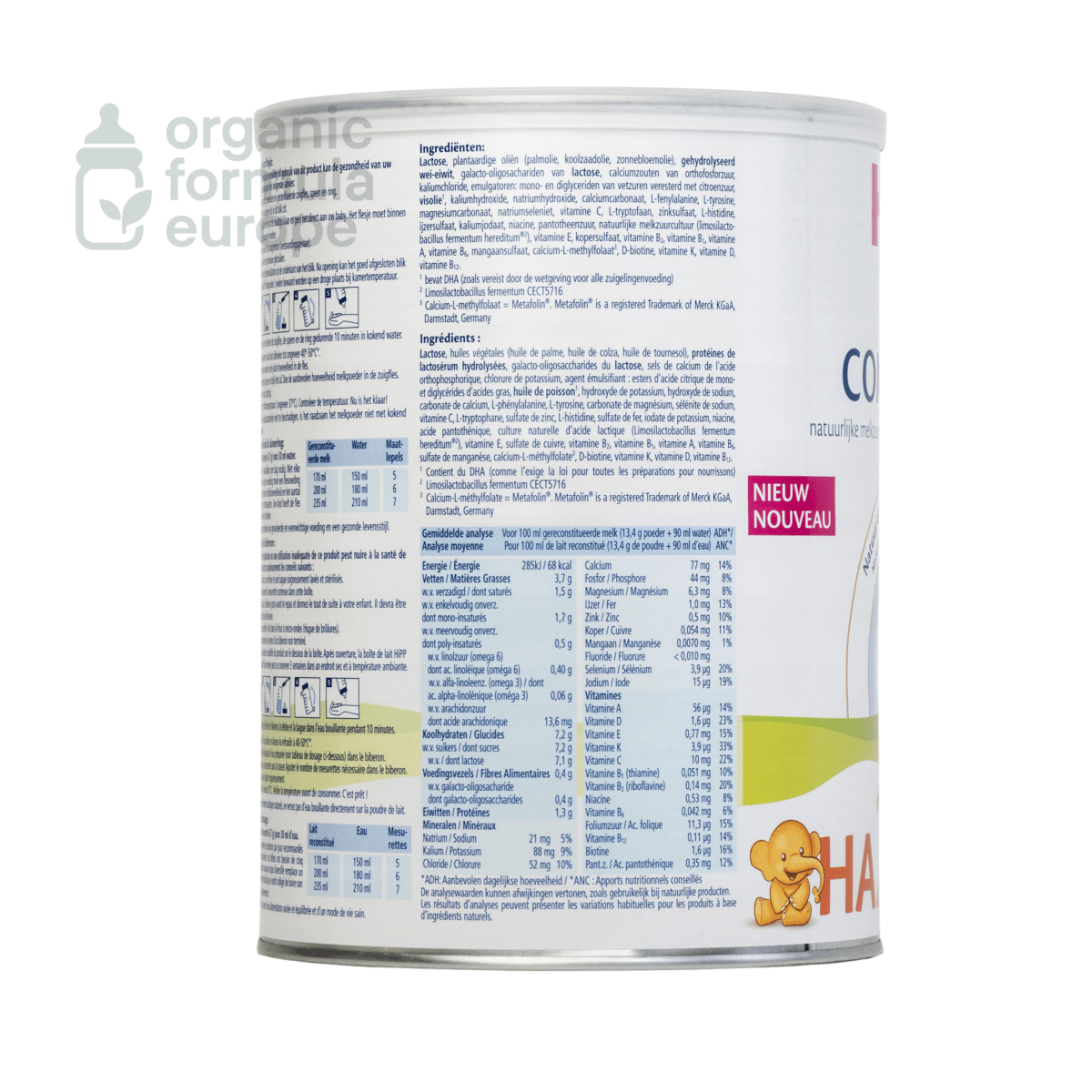 HiPP Dutch Hypoallergenic Formula - Stage 2 - Organic Formula Europe