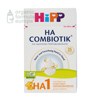HiPP HA Formula - Stage 1 - Organic Formula Europe