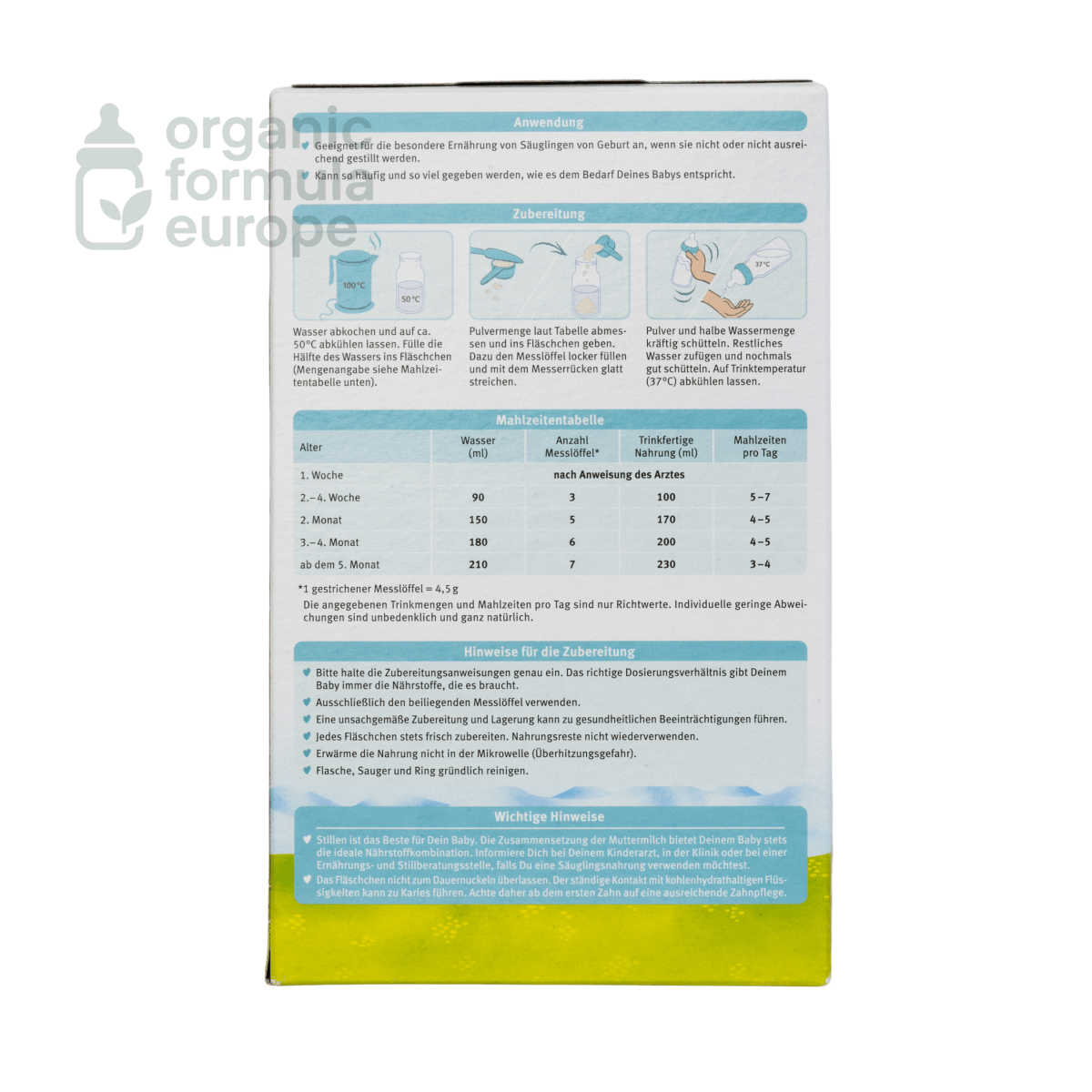 Holle Organic Baby Formula - Stage 1 - Organic Formula Europe
