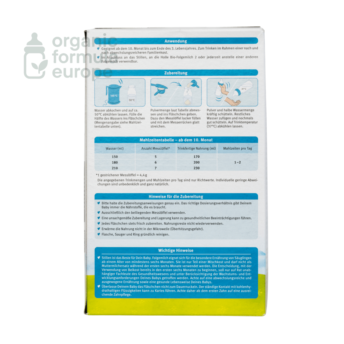 Holle Organic Baby Formula - Stage 3 - Organic Formula Europe