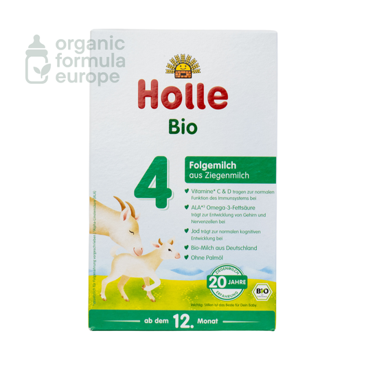 Holle Organic Goat Formula Stage 4 packaging