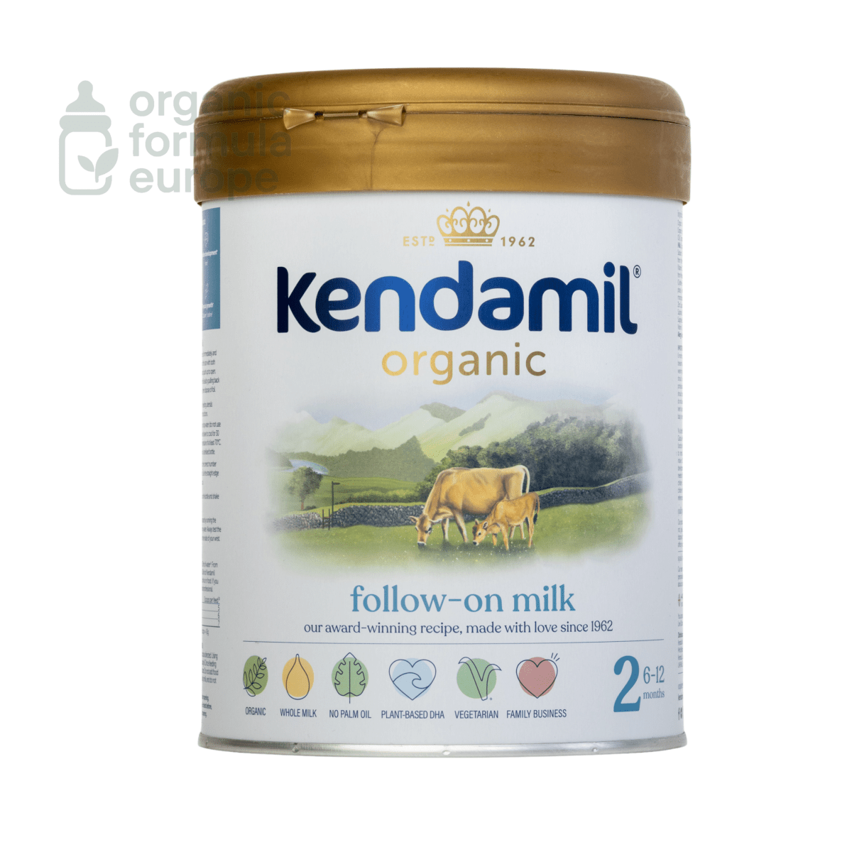 Kendamil Organic Formula - Stage 2 - Organic Formula Europe
