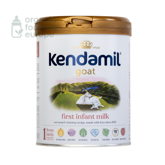 Kendamil Goat Formula Stage 1 packaging