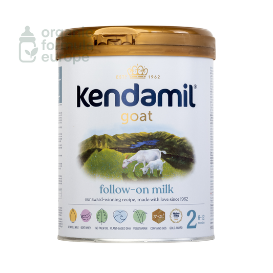 Kendamil Goat Formula Stage 2 packaging