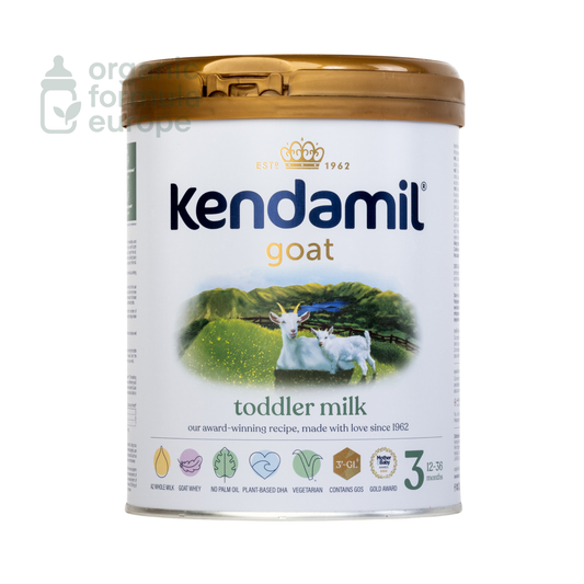 Kendamil Goat Formula Stage 3 packaging